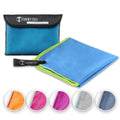 Mikrofaser Handtuch Blau 40x80 cm inkl. Meshbag