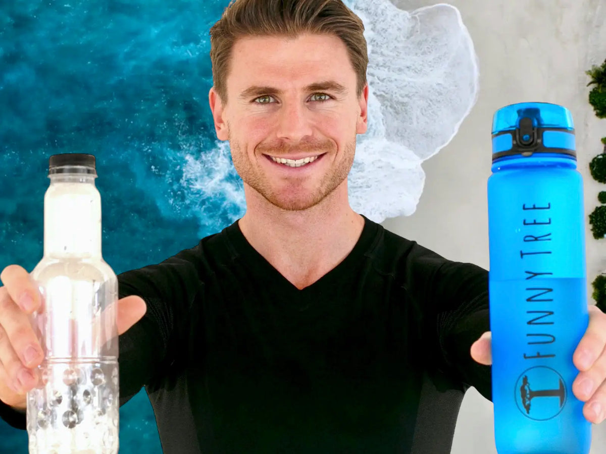 Trinkflasche Ocean Blue – perfekt für unterwegs & BPA-frei