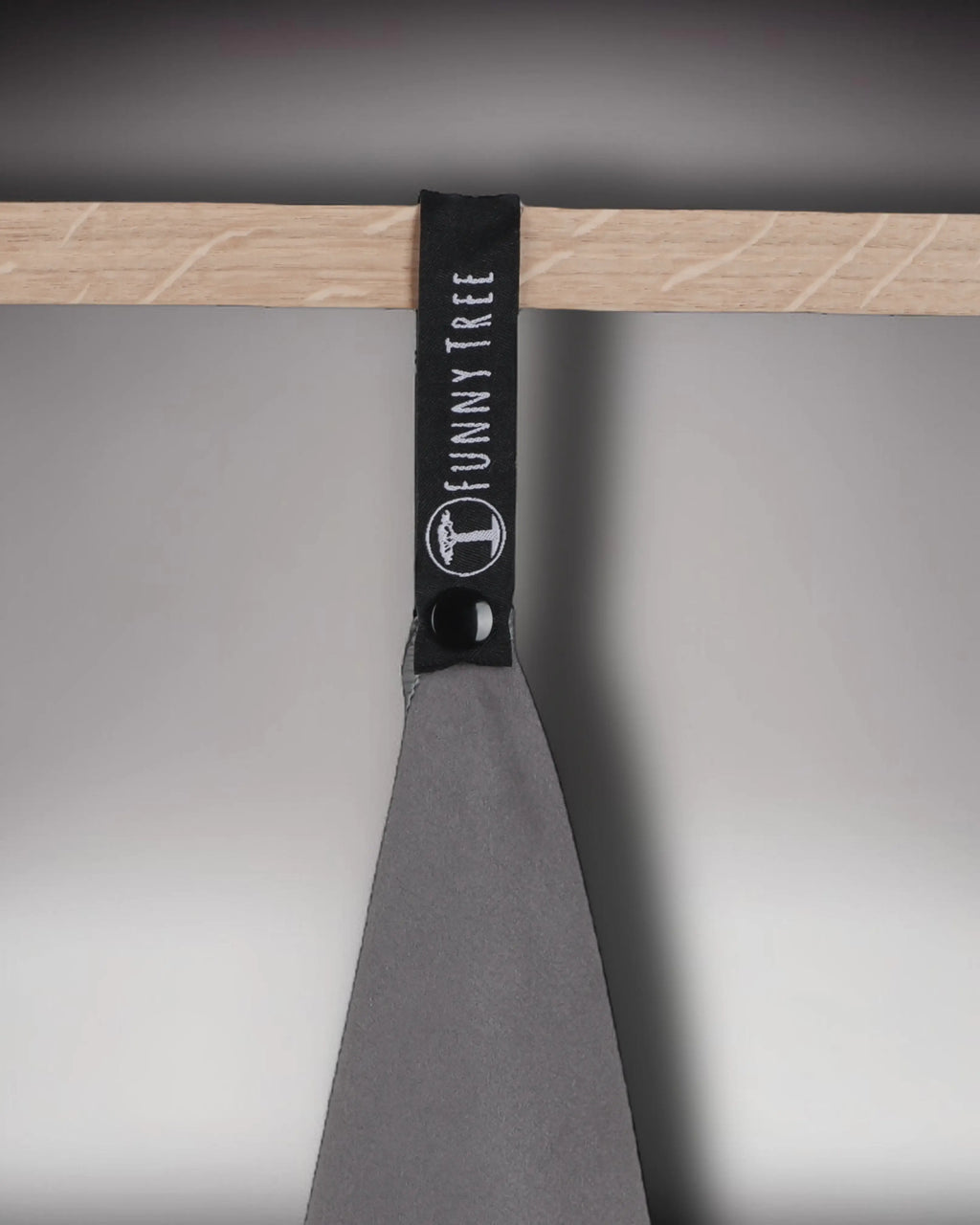 Nachhaltiges EcoGreen Mikrofaserhandtuch | Dunkelgrau