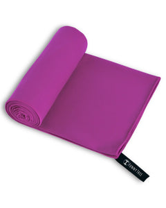 EcoGreen Mikrofaserhandtuch aus recyceltem Polyester | Fuchsia