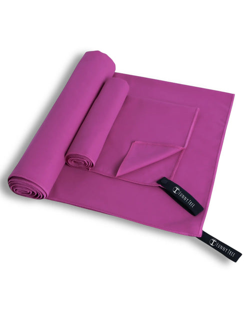 Nachhaltiges EcoGreen Mikrofaserhandtuch | Fuchsia