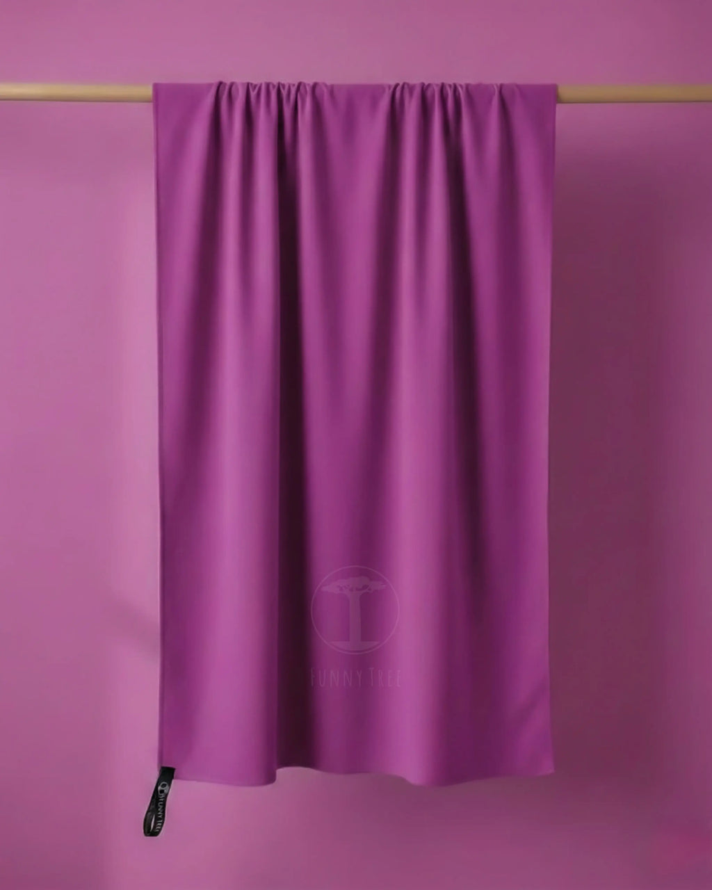 Nachhaltiges EcoGreen Mikrofaserhandtuch | Fuchsia