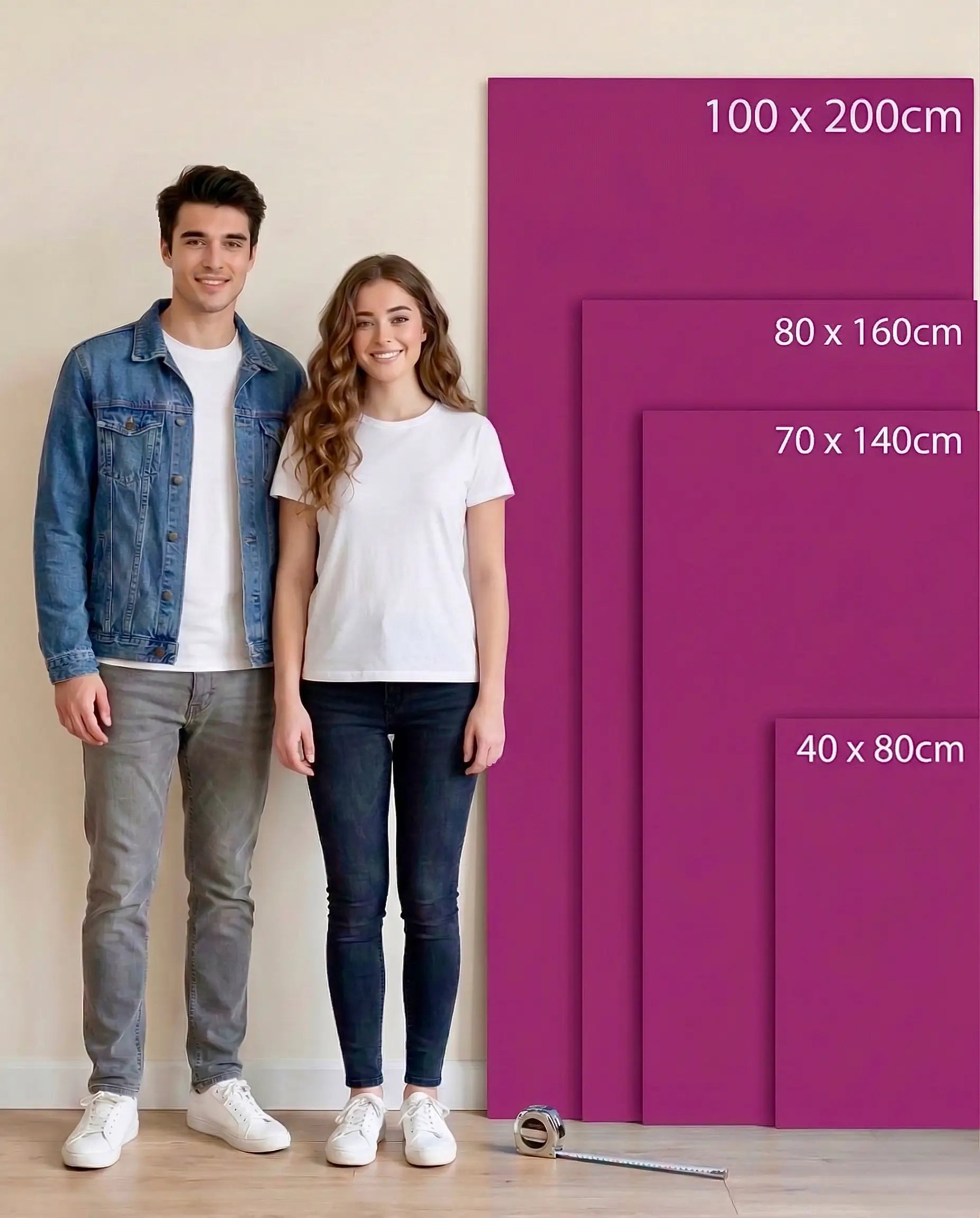 Nachhaltiges EcoGreen Mikrofaserhandtuch | Fuchsia