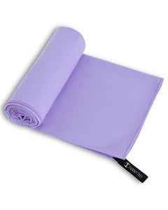 EcoGreen Mikrofaserhandtuch aus recyceltem Polyester | Lavendel