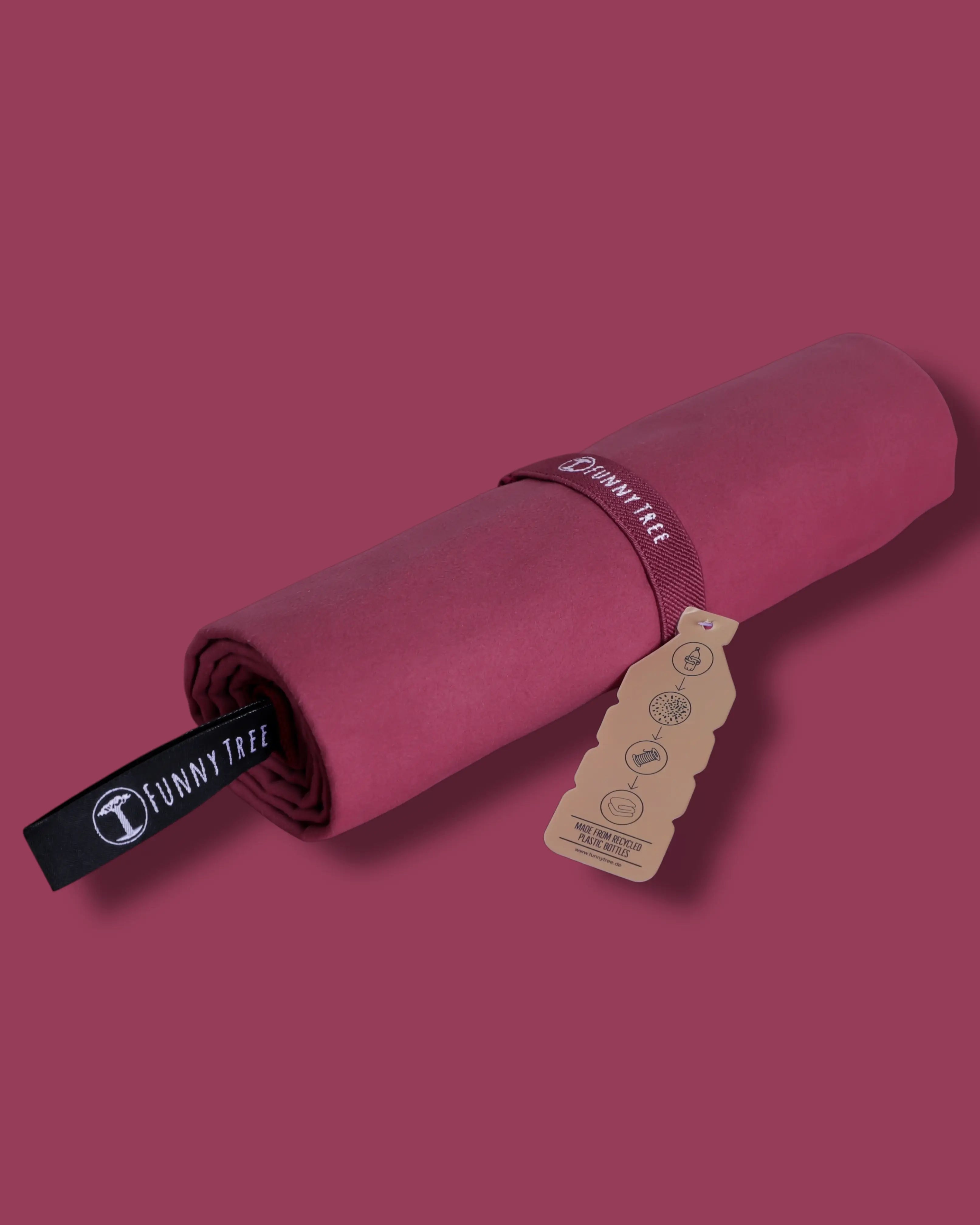 Nachhaltiges EcoGreen Mikrofaserhandtuch | Mauve