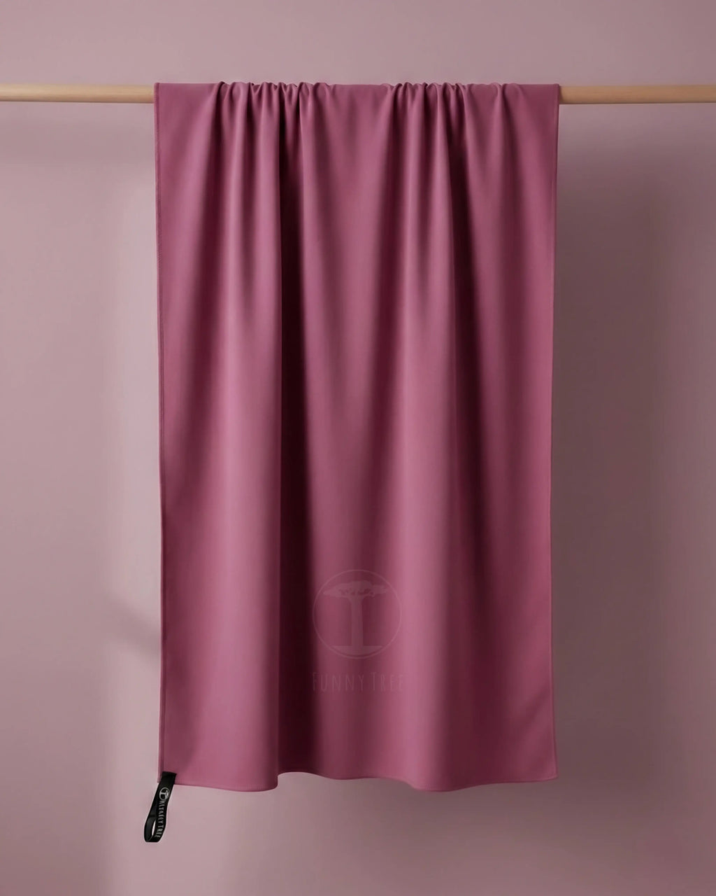 Nachhaltiges EcoGreen Mikrofaserhandtuch | Mauve