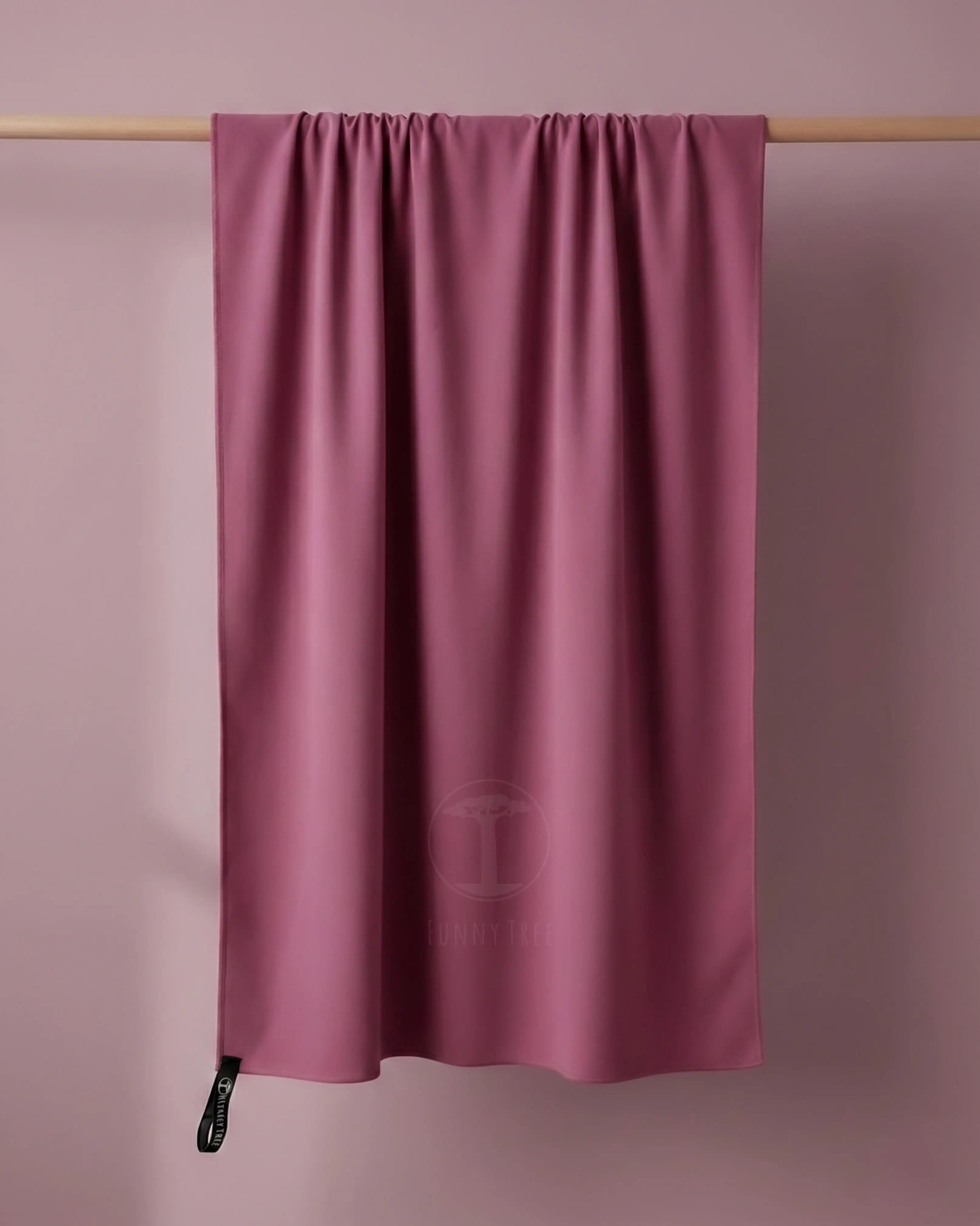 Nachhaltiges EcoGreen Mikrofaserhandtuch | Mauve