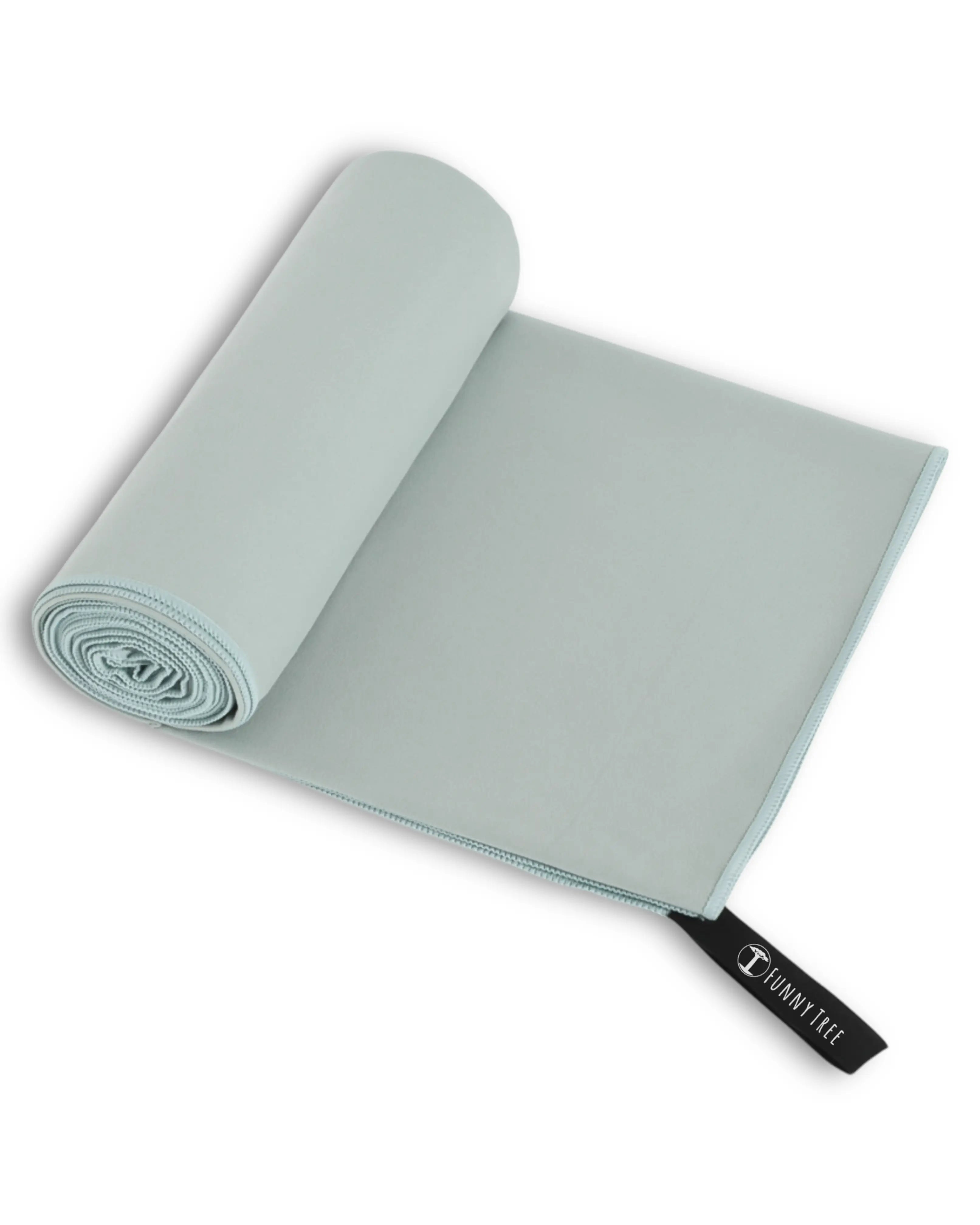 Nachhaltiges EcoGreen Mikrofaserhandtuch | Salbei