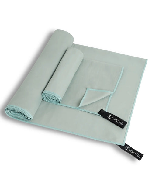 Nachhaltiges EcoGreen Mikrofaserhandtuch | Salbei