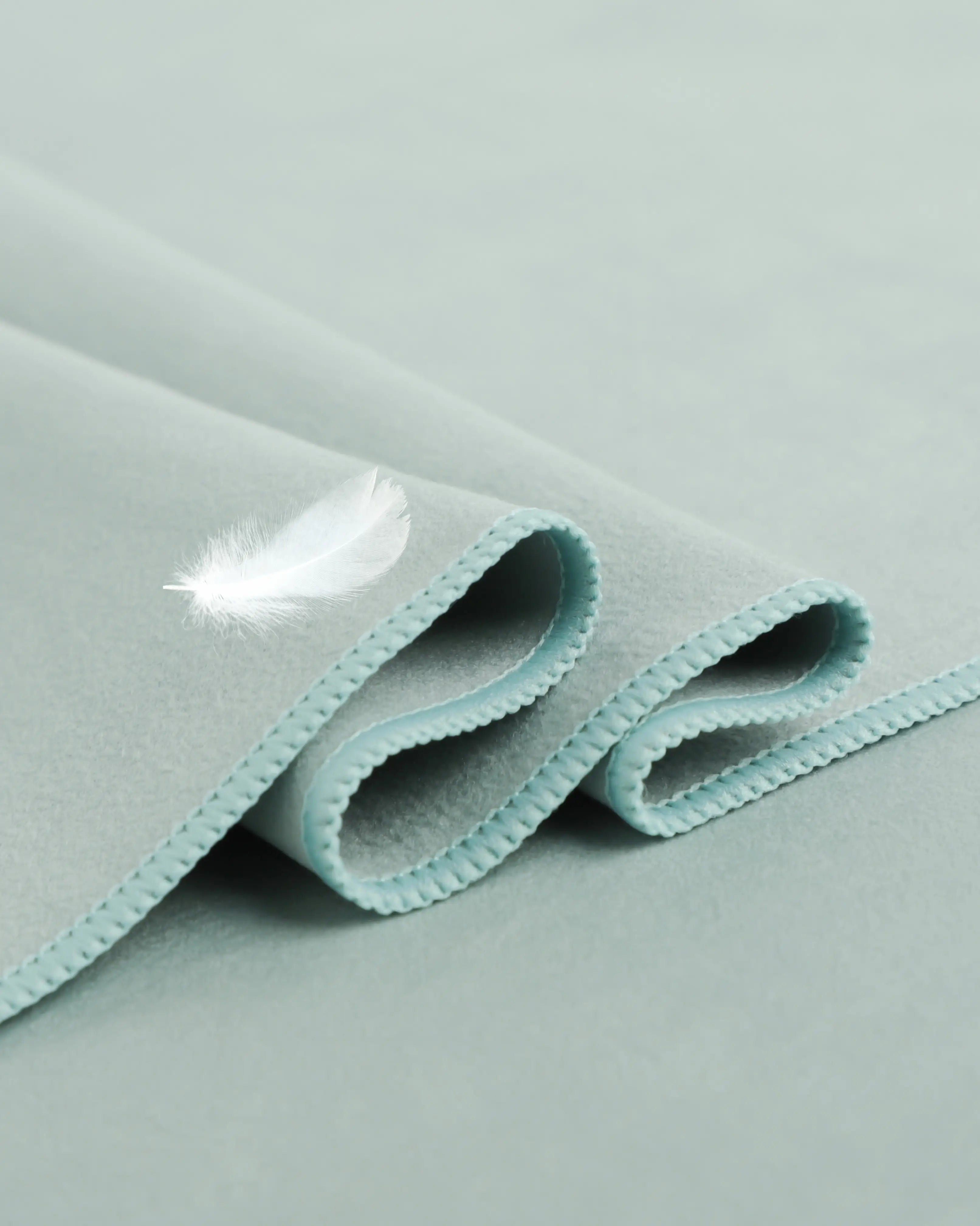 Nachhaltiges EcoGreen Mikrofaserhandtuch | Salbei