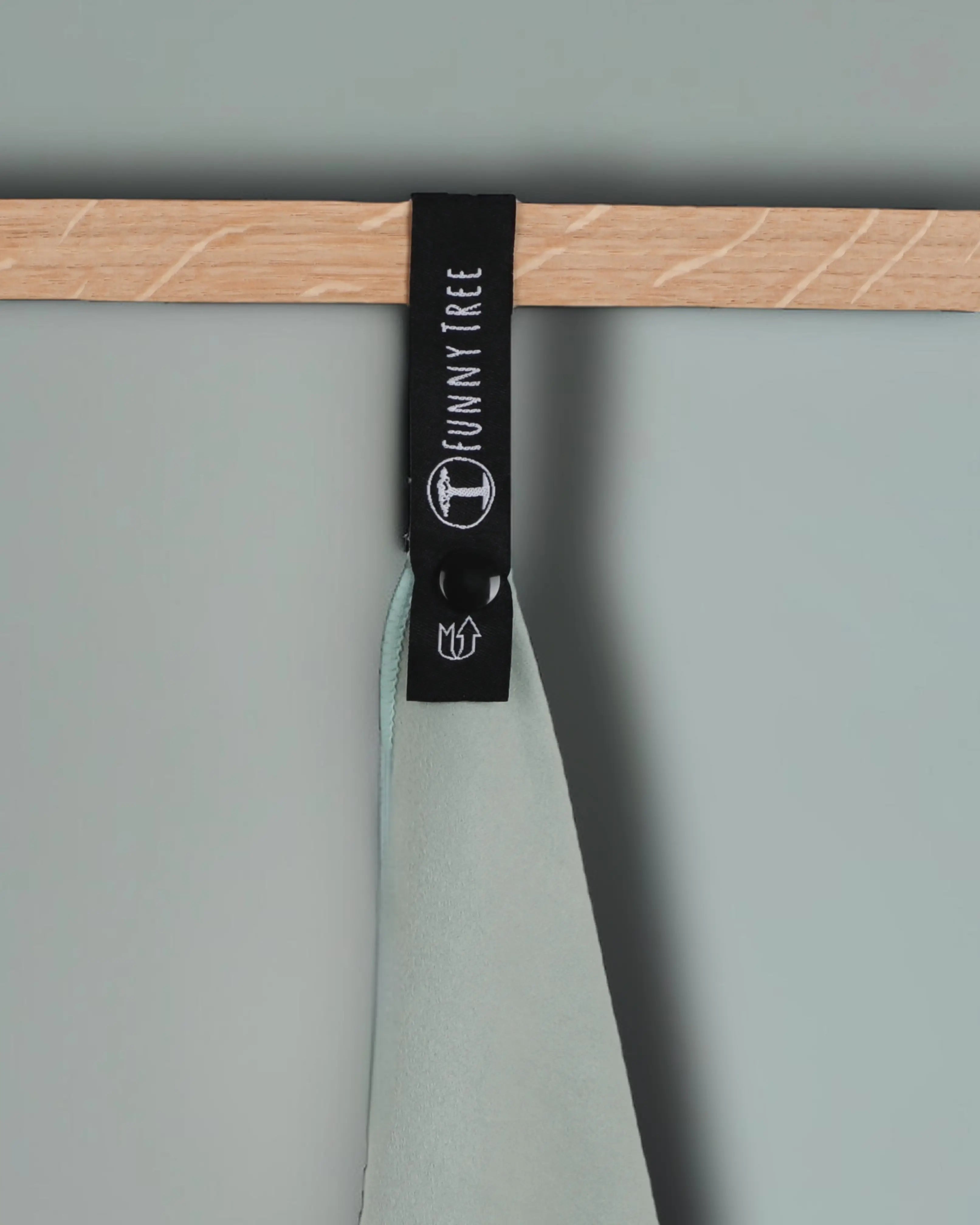 Nachhaltiges EcoGreen Mikrofaserhandtuch | Salbei