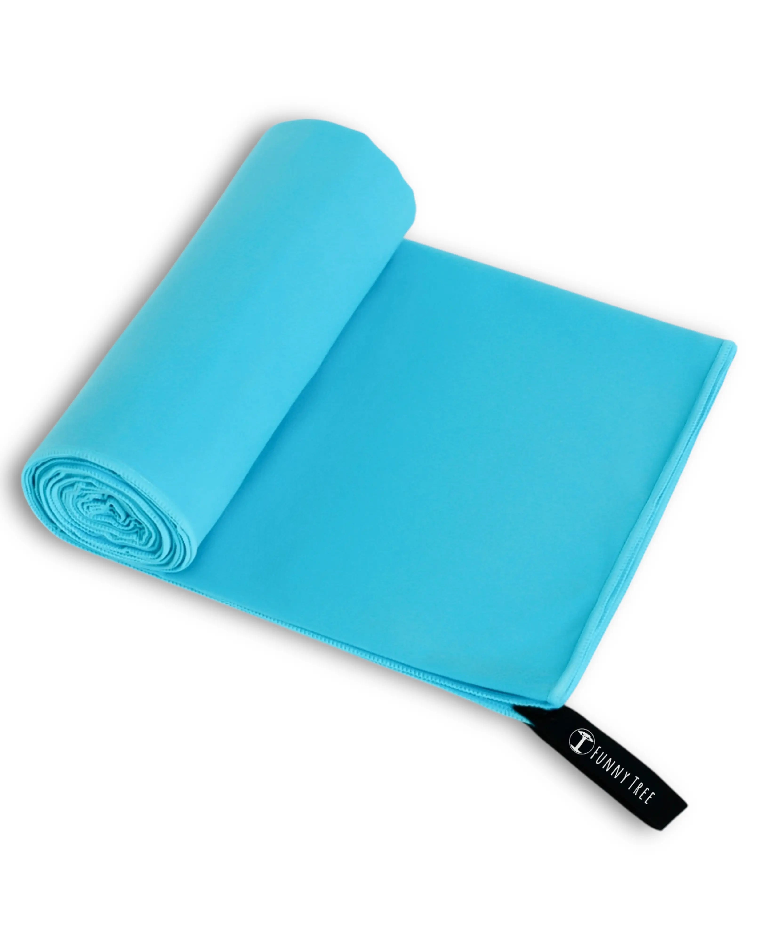 Nachhaltiges EcoGreen Mikrofaserhandtuch | Türkis