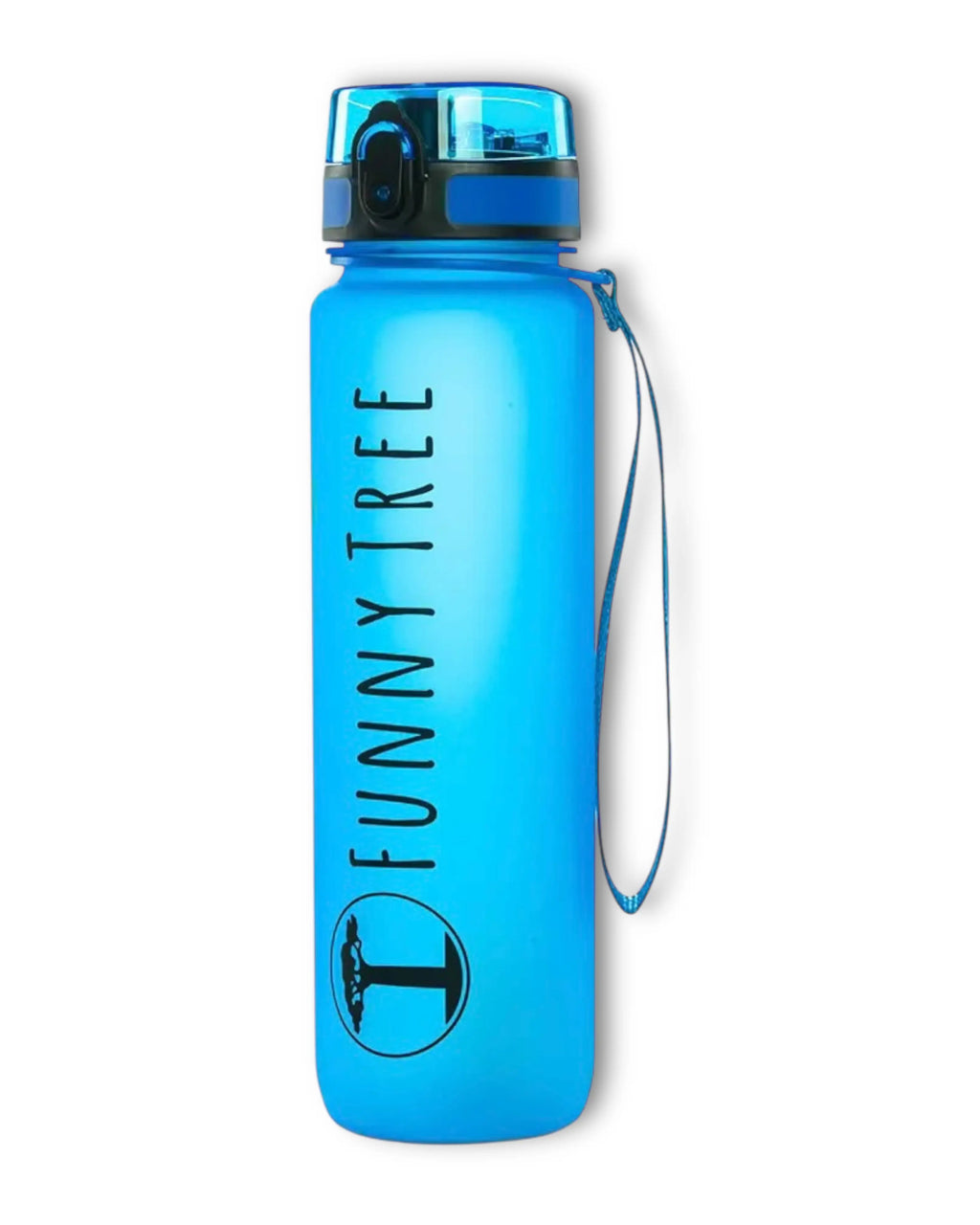 Funny Tree Trinkflasche Ocean Blue 1000ml – wiederverwendbar & nachhaltig