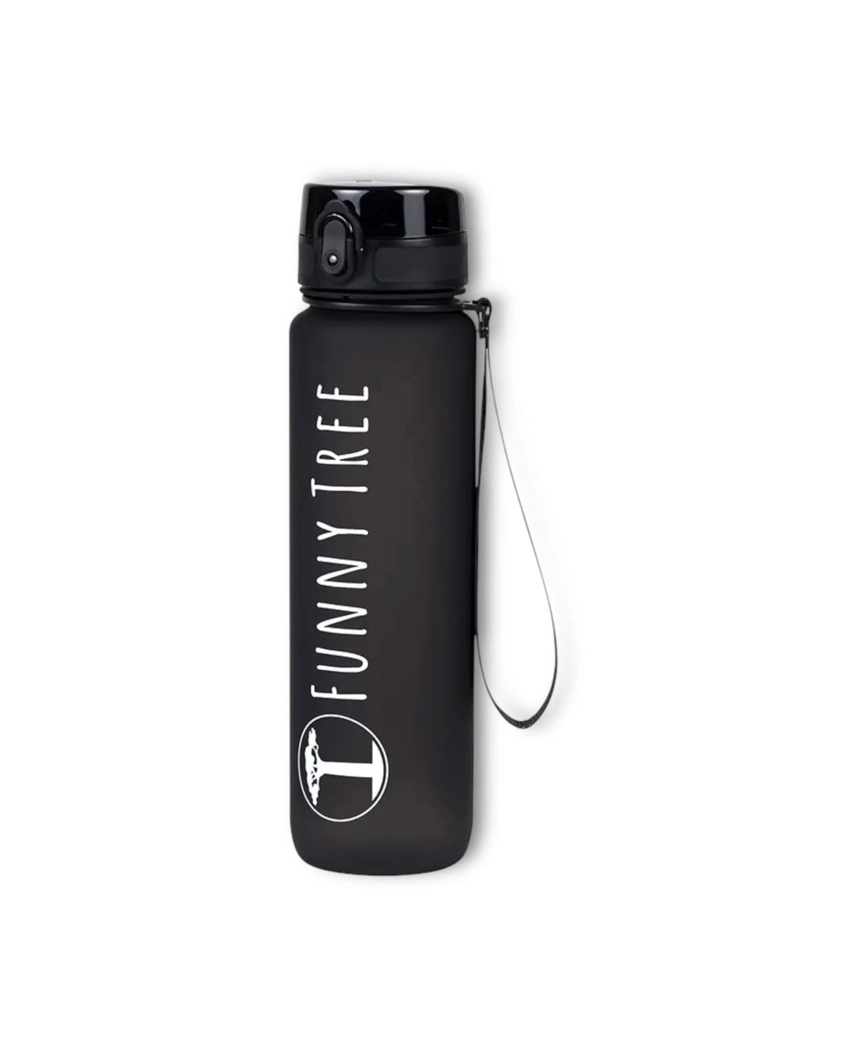 BPA-freie Trinkflasche aus Tritan | Obsidian Black