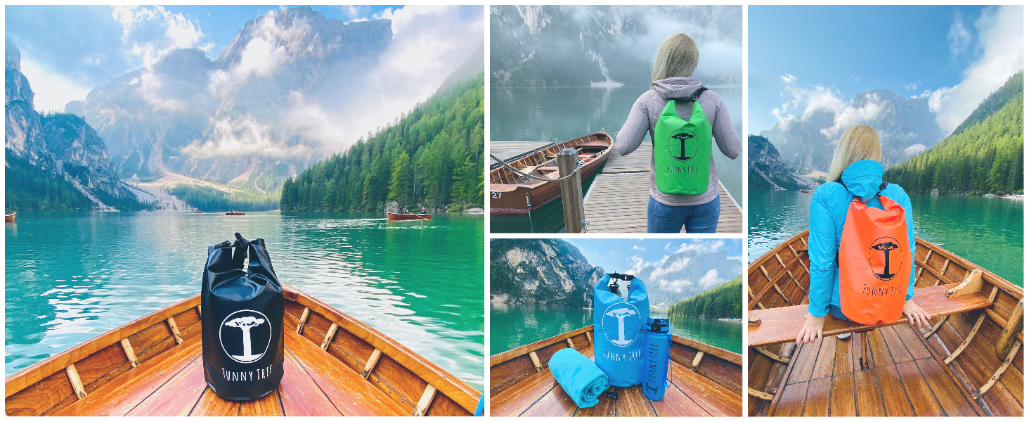 Funny-Tree: Wassersport Drybag Funny-Tree Trockenbeutel fürs Bootfahren