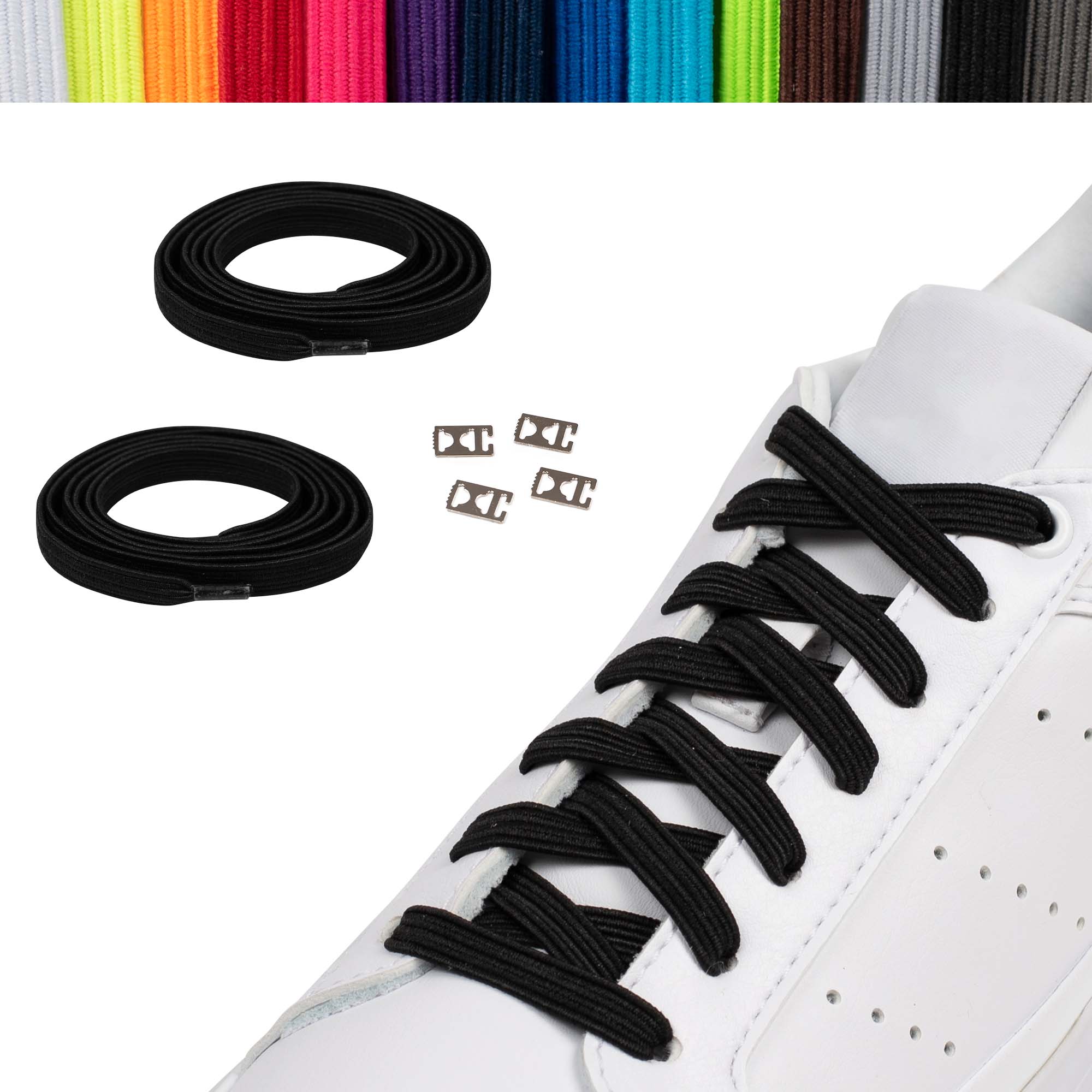 funnytree-elastische-schnuersenkel-speed-locks-casual-black