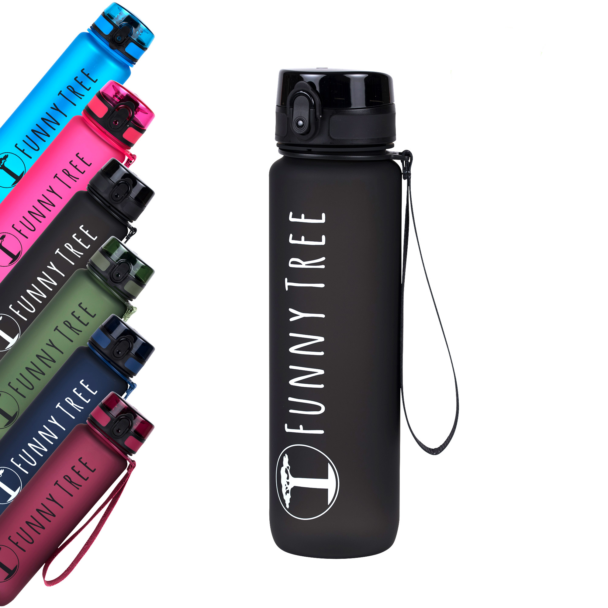 FunnyTree Trinkflaschen – BPA-frei & individualisierbar BPA-freie Trinkflasche für Werbezwecke