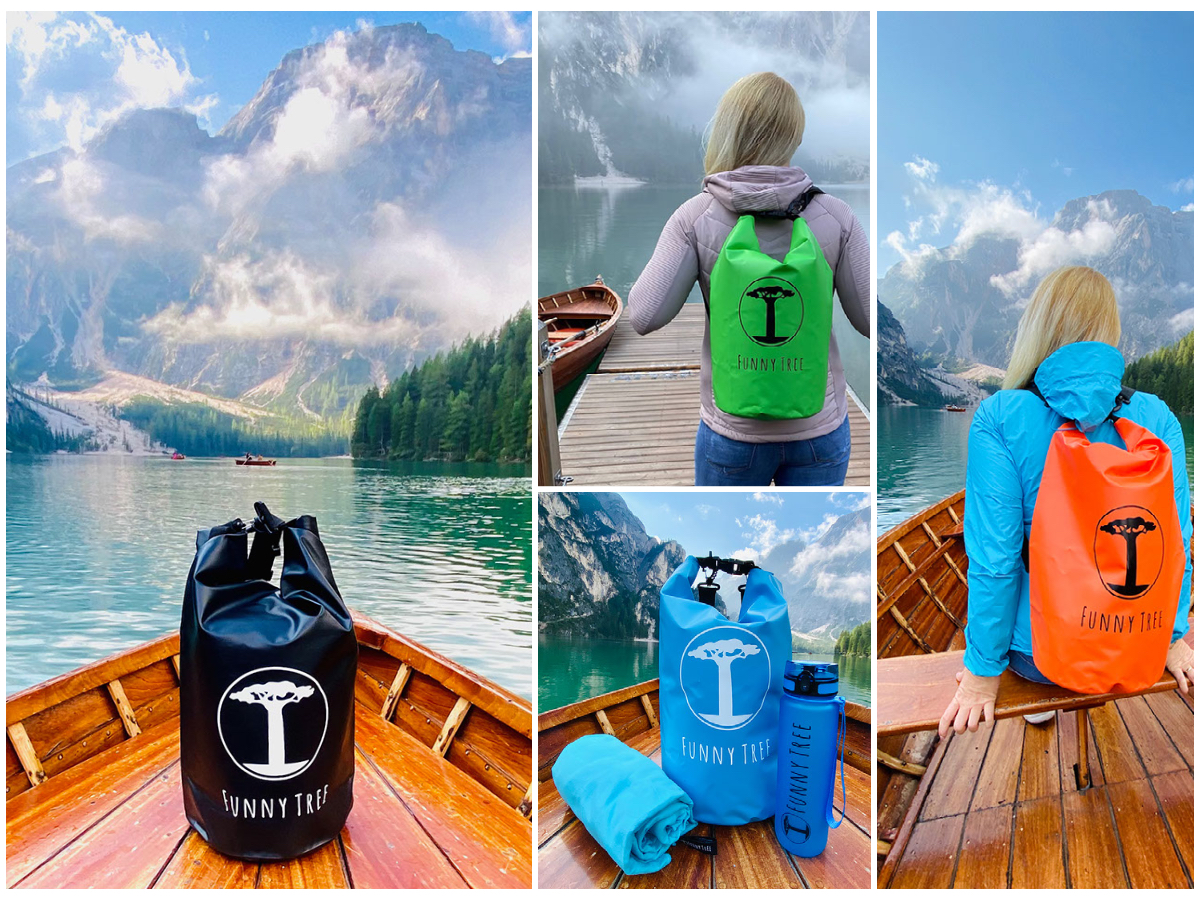 Wetterfester Funny-Tree Drybag-schlechtes-Wetter