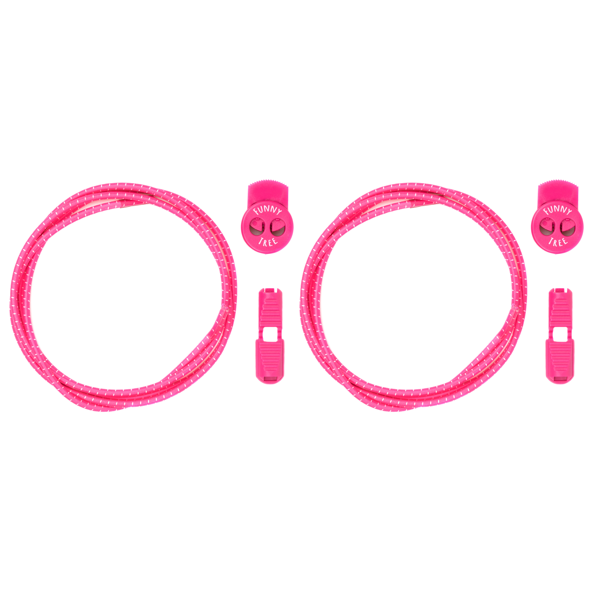 funnytree-elastische-schnuersenkel-speed-locks-active-pink-gerollt