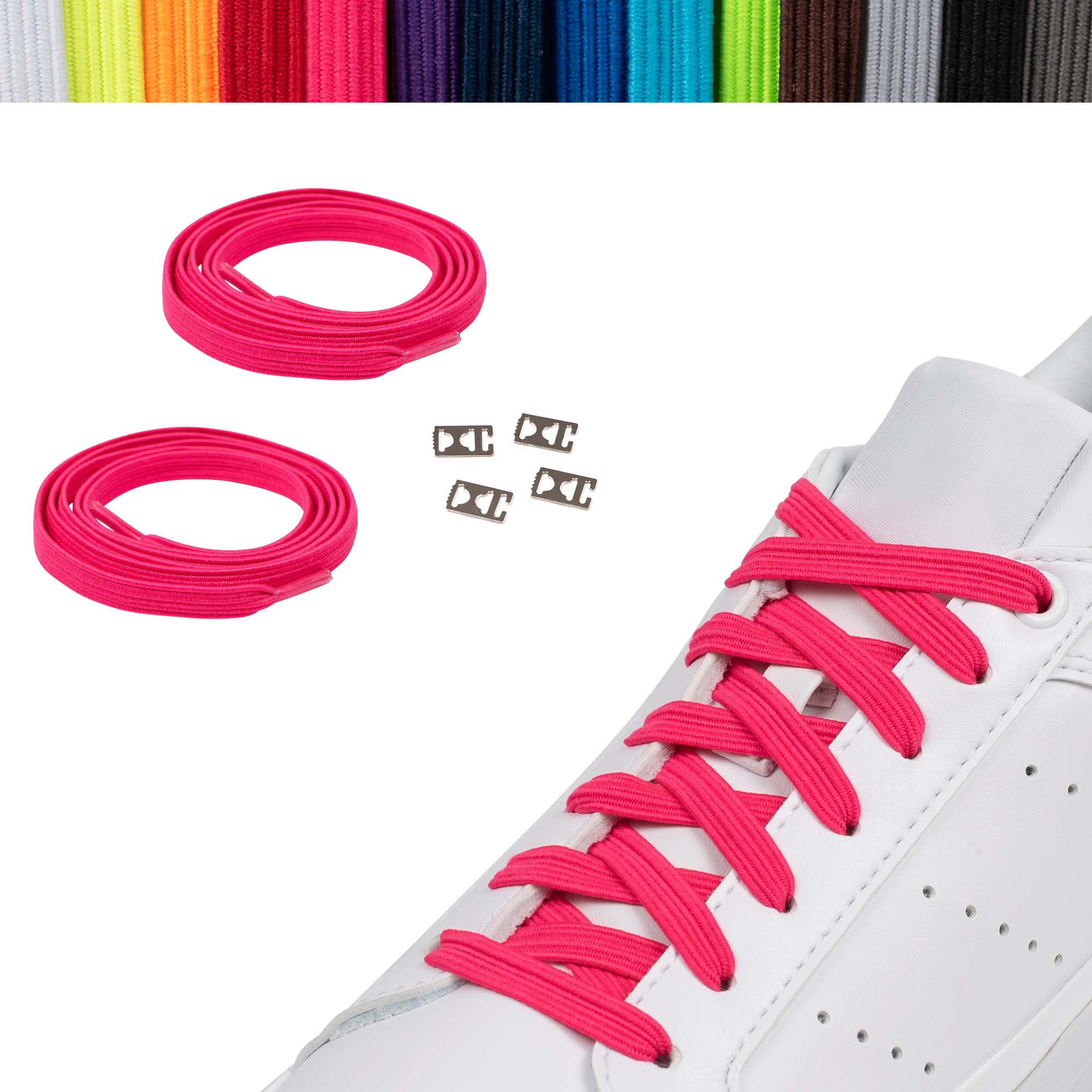 funnytree-elastische-schnuersenkel-speed-locks-casual-pink