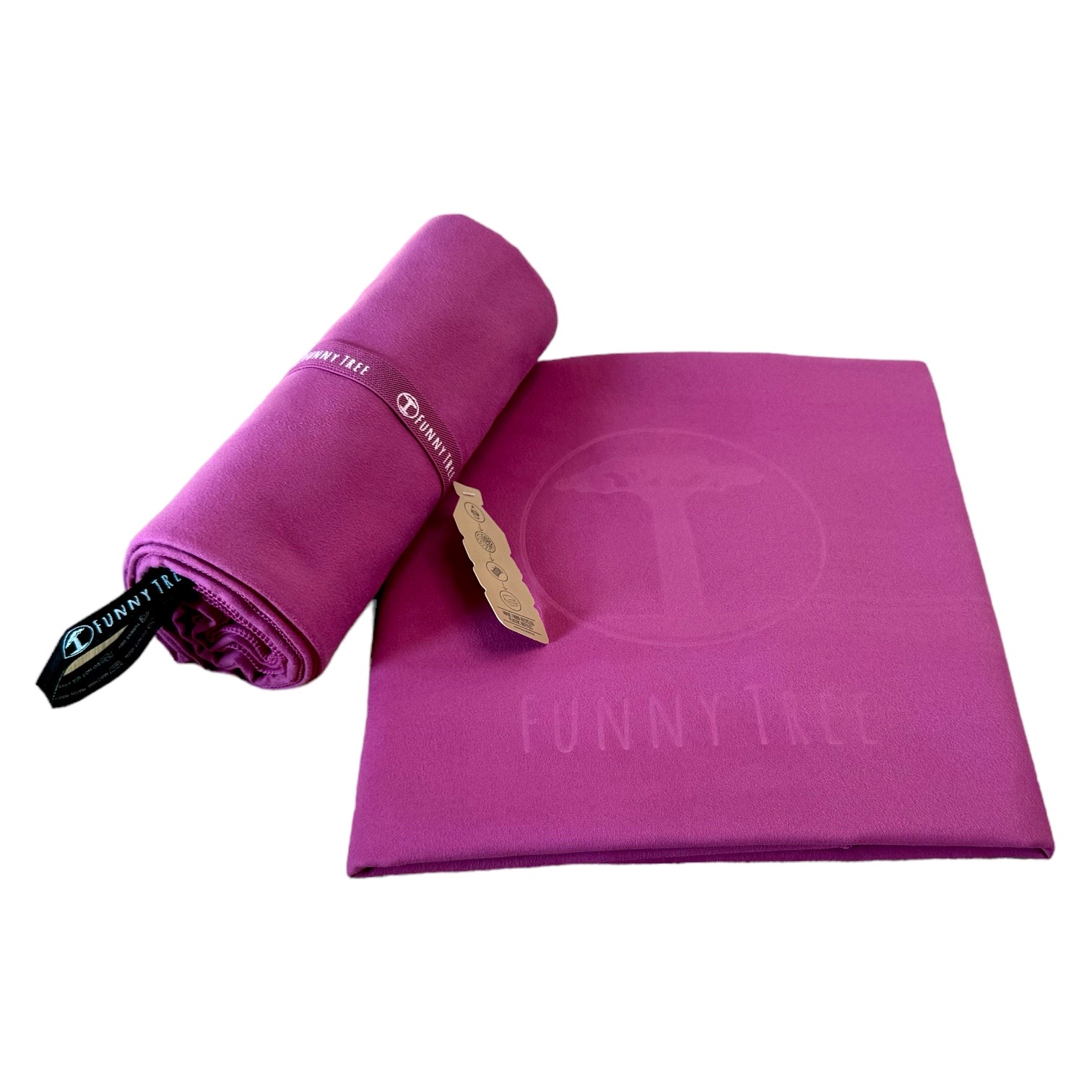 Funny-Tree-Mikrofaser-Handtuch_EcoGreen_fuchsia_kaufen