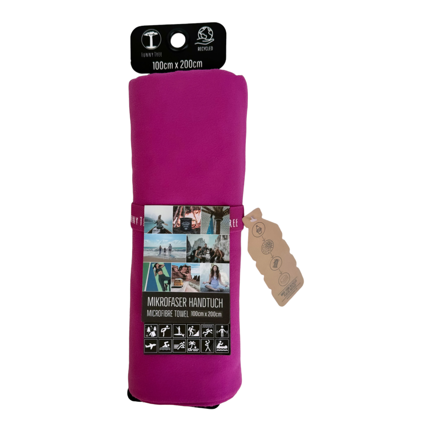 Funny-Tree-Mikrofaser-Handtücher-EcoGreen_100x200_Fuchsia