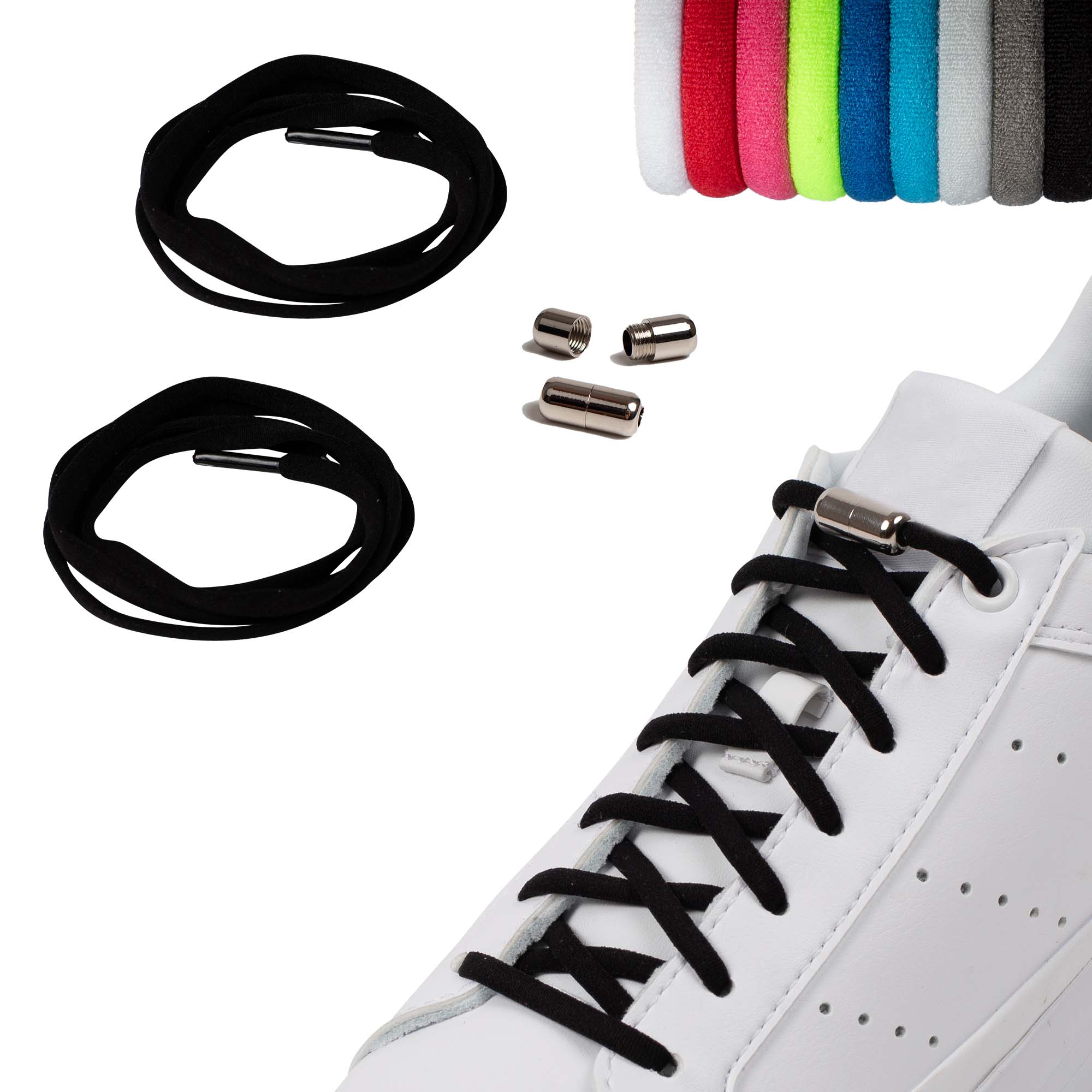 funnytree-elastische-schnuersenkel-speed-locks-pure-black