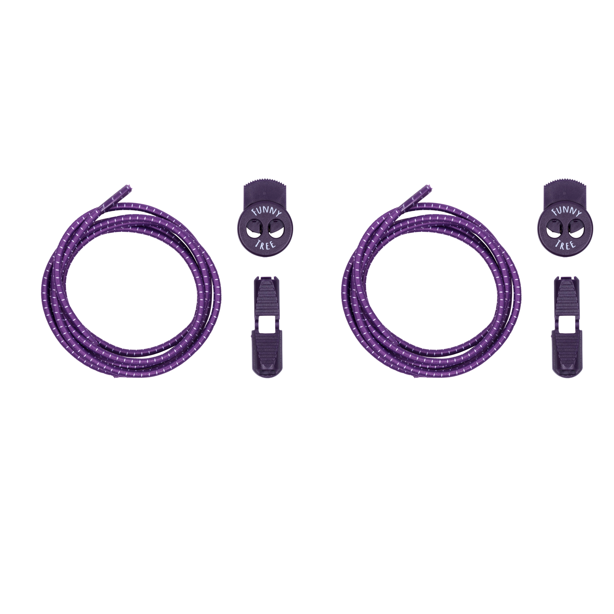 funnytree-elastische-schnuersenkel-speed-locks-active-lila-gerollt
